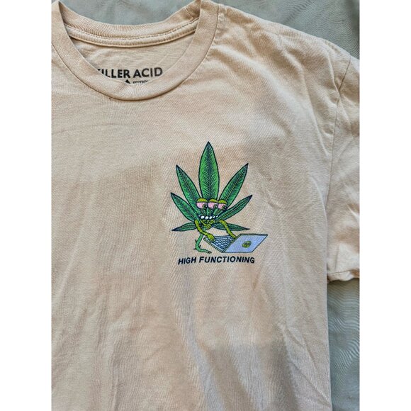 KILLER ACID "High Functioning" Graphic T-Shirt - Picture 3 of 5